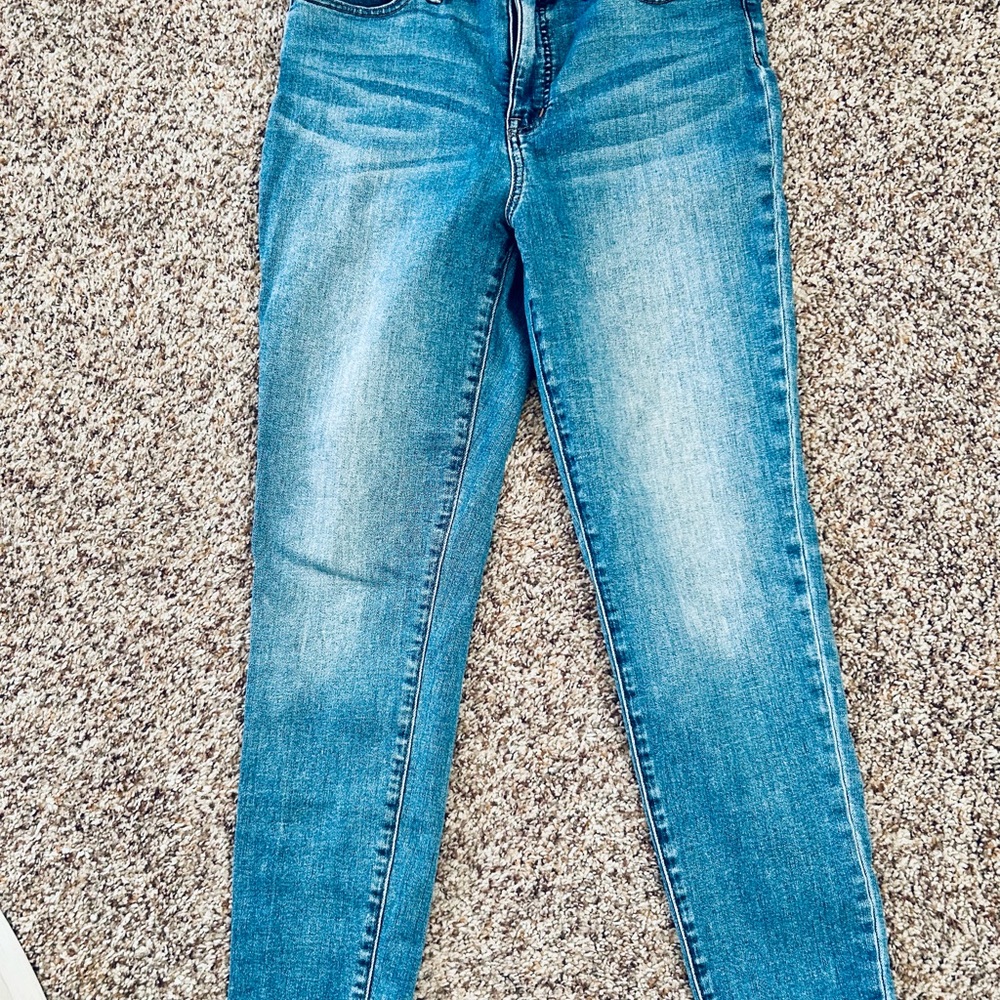 Madewell Women's Skinny Jeans in Faded Blue